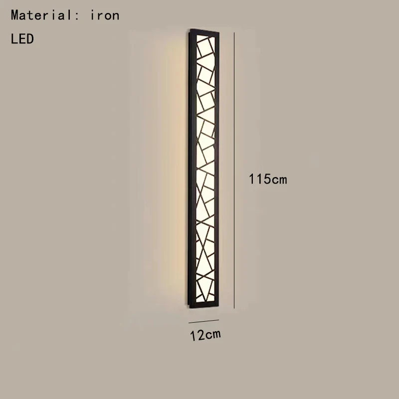 applique murale led style chinois lumière chaude pour intérieur élégant