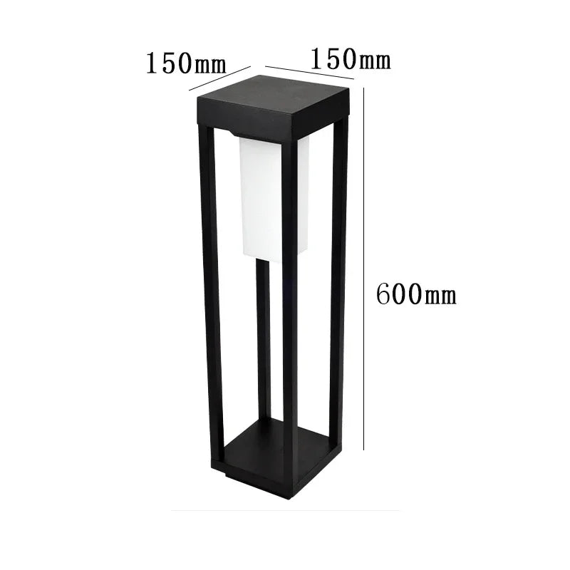 lampe de jardin à led pour décoration extérieure