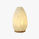 Lampe à poser Abat-jour imprimé en 3D de Style crème française