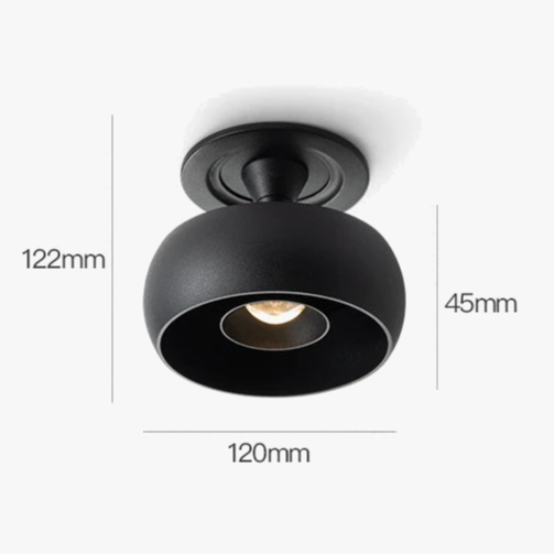Spot style Abat-jour moderne Simple noir/blanc