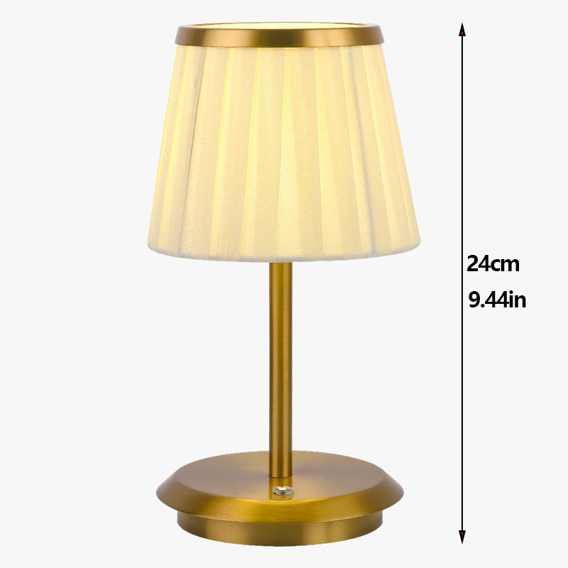 Abat-jour pour lampes en tissu