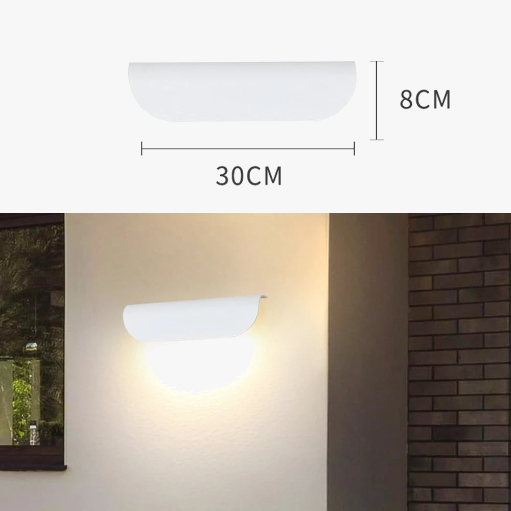 applique murale LED lampe extérieure IP65 étanche pour intérieur chambre escalier extérieur balcon couloir éclairage de jardin