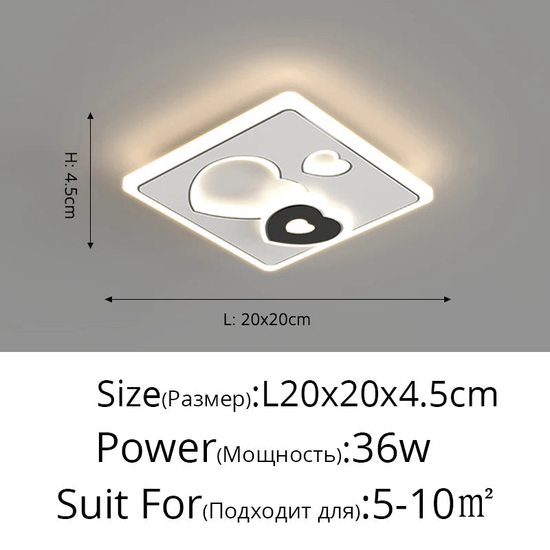 allée nordique led lumières de luxe personnalité créative