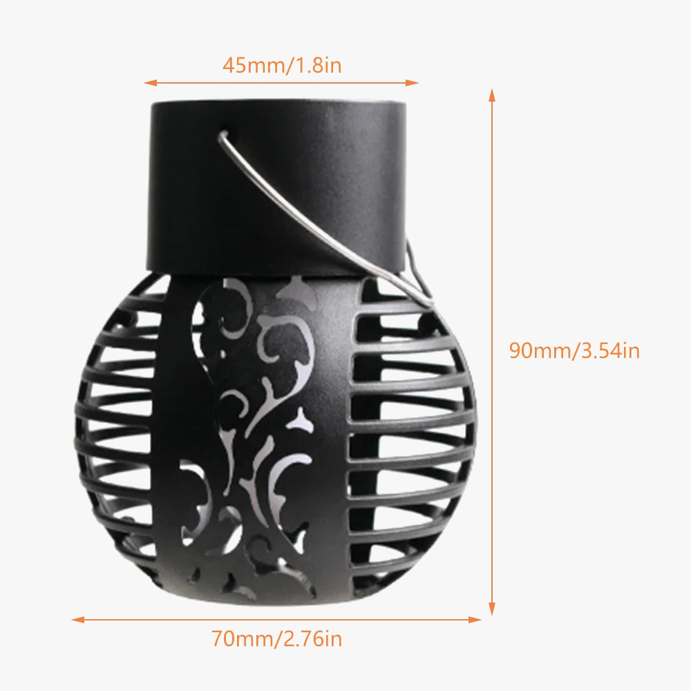 ampoule solaire led effet flamme pour extérieur décoration jardin patio