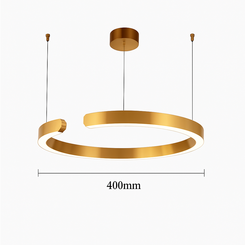 Anneau nordique suspension LED lampe réglable pour salle à manger salon Table centrale cuisine lustre décor à la maison lustres luminaire