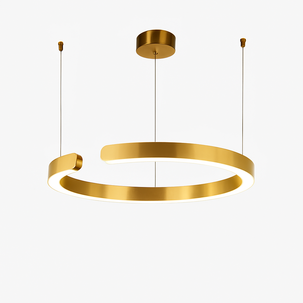 Anneau nordique suspension LED lampe réglable pour salle à manger salon Table centrale cuisine lustre décor à la maison lustres luminaire