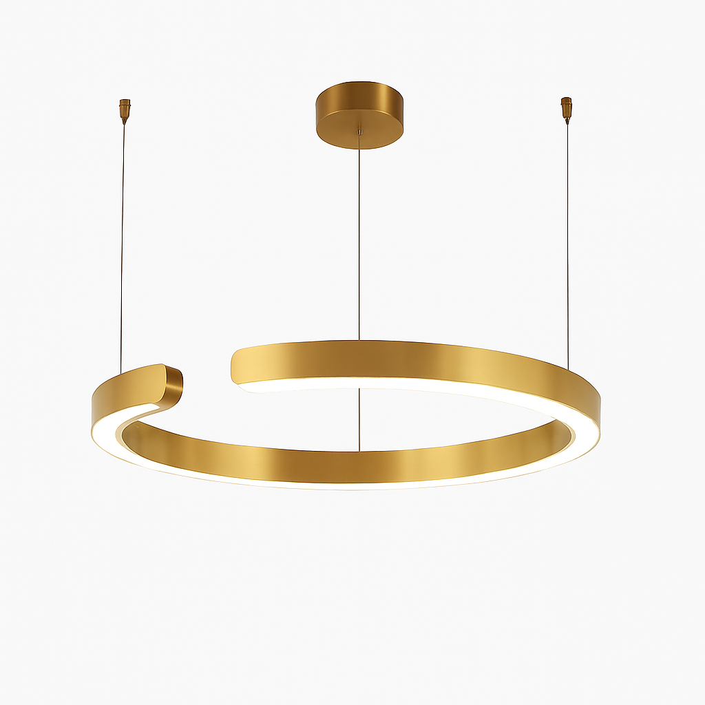 Anneau nordique suspension LED lampe réglable pour salle à manger salon Table centrale cuisine lustre décor à la maison lustres luminaire