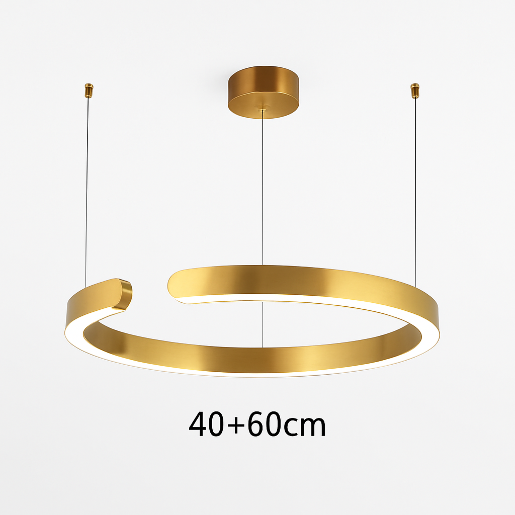 Anneau nordique suspension LED lampe réglable pour salle à manger salon Table centrale cuisine lustre décor à la maison lustres luminaire