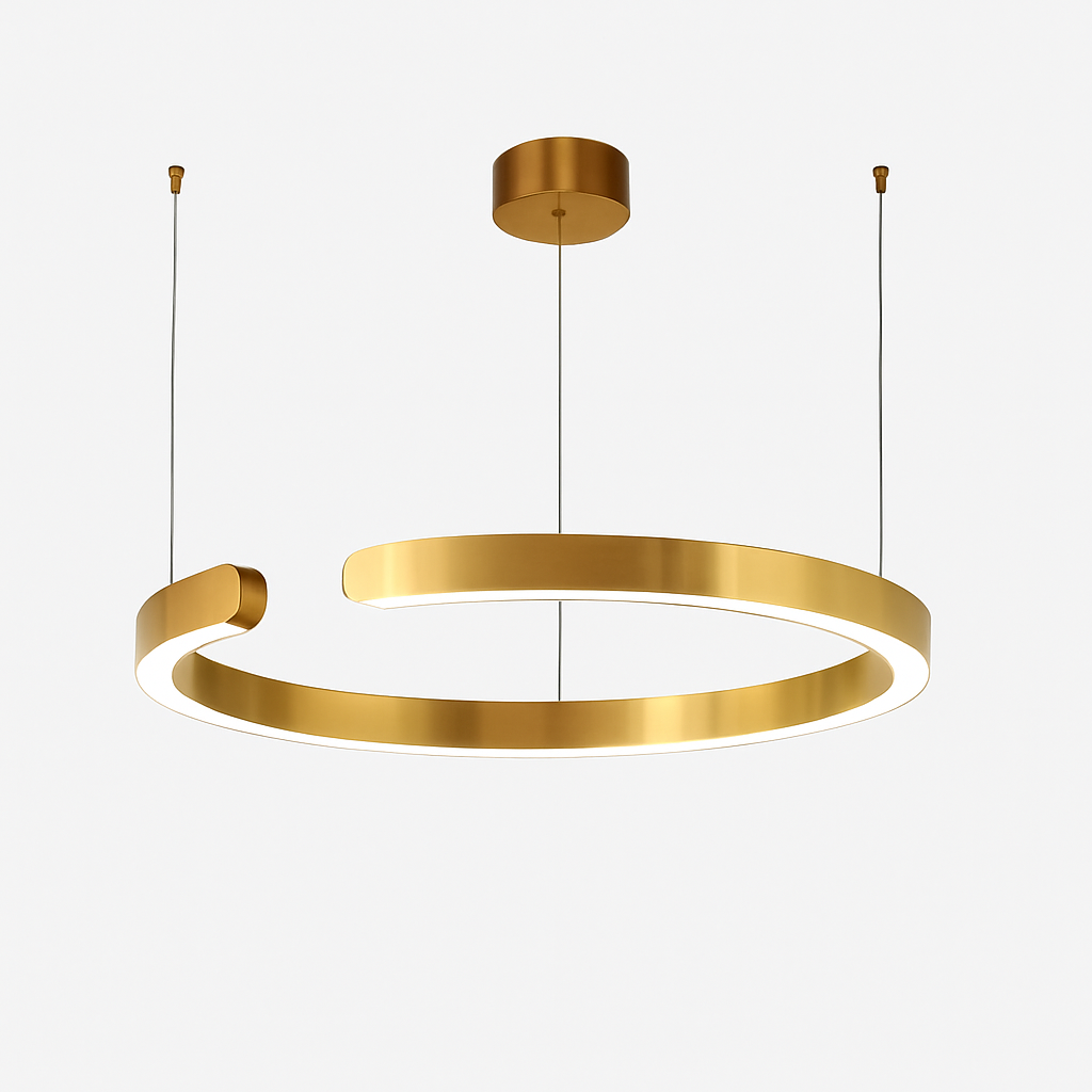 Anneau nordique suspension LED lampe réglable pour salle à manger salon Table centrale cuisine lustre décor à la maison lustres luminaire