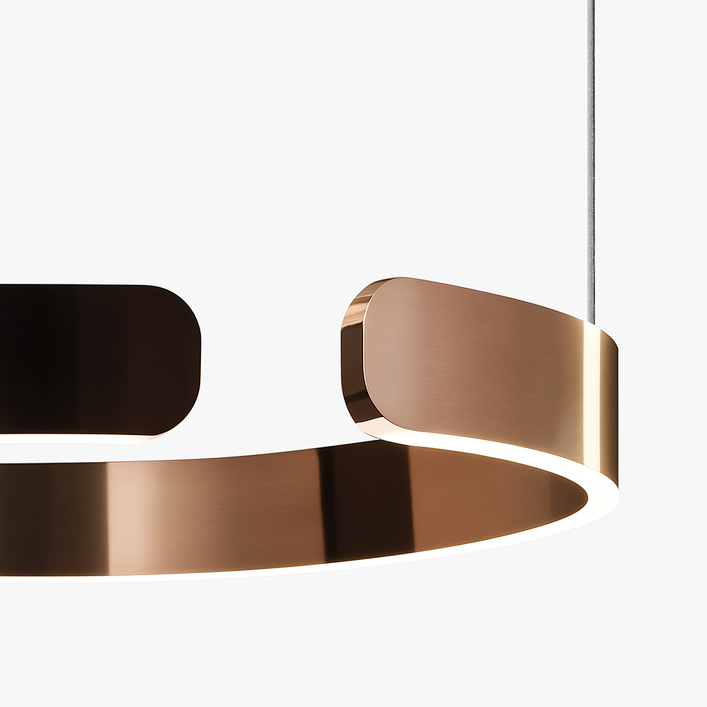 Anneau nordique suspension LED lampe réglable pour salle à manger salon Table centrale cuisine lustre décor à la maison lustres luminaire