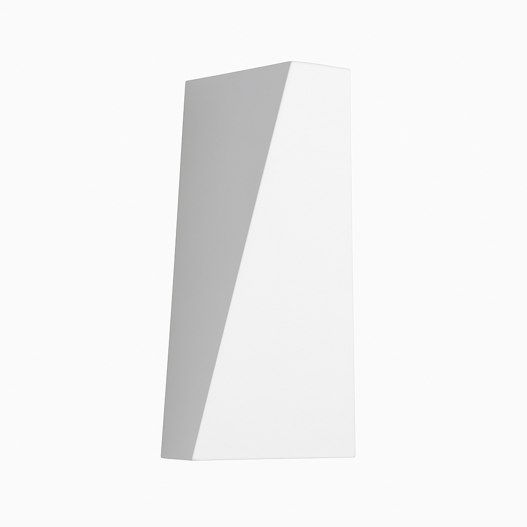 Applique design LED cubique (noir ou blanc)