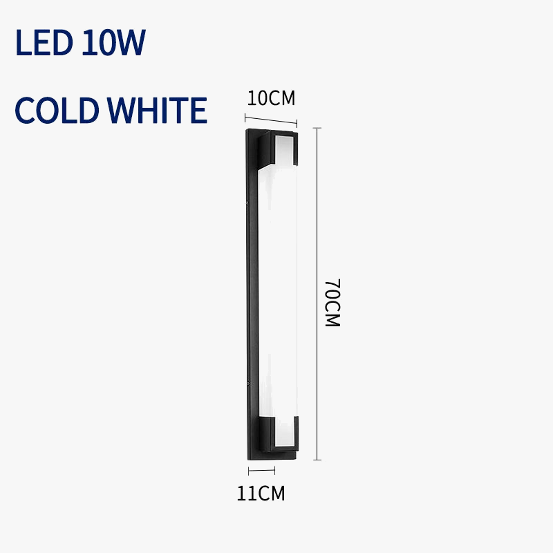 Applique extérieure LED IP65 mur extérieur porche balcon inox Garage lumière jardin terrasse cour éclairage étanche