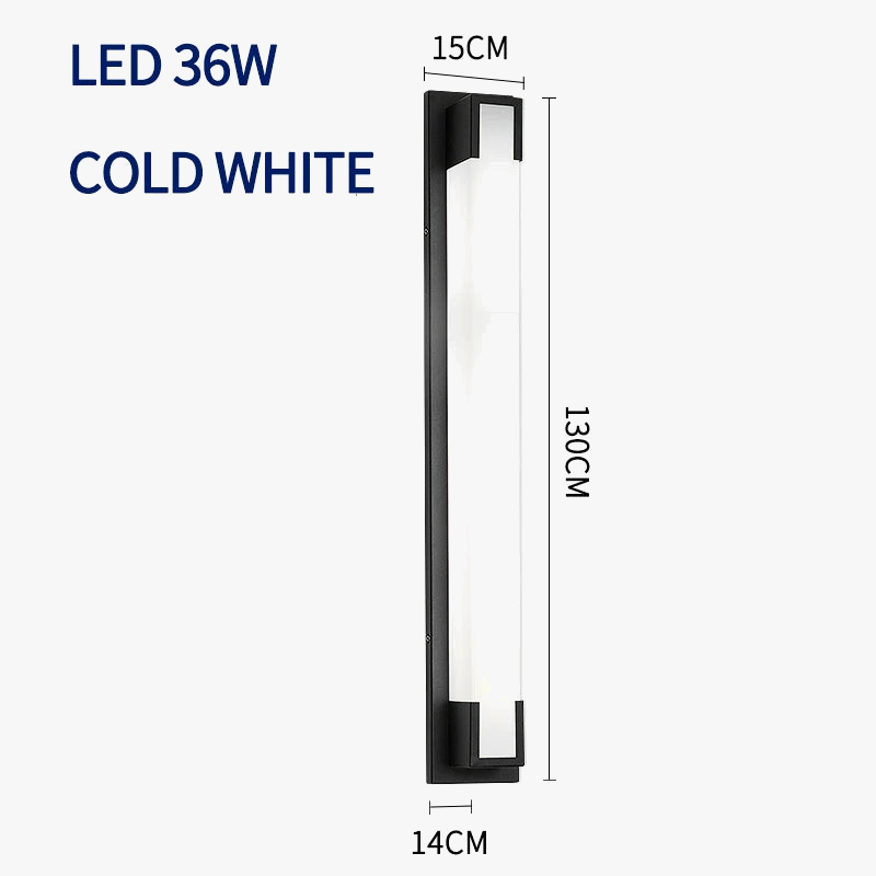 Applique extérieure LED IP65 mur extérieur porche balcon inox Garage lumière jardin terrasse cour éclairage étanche