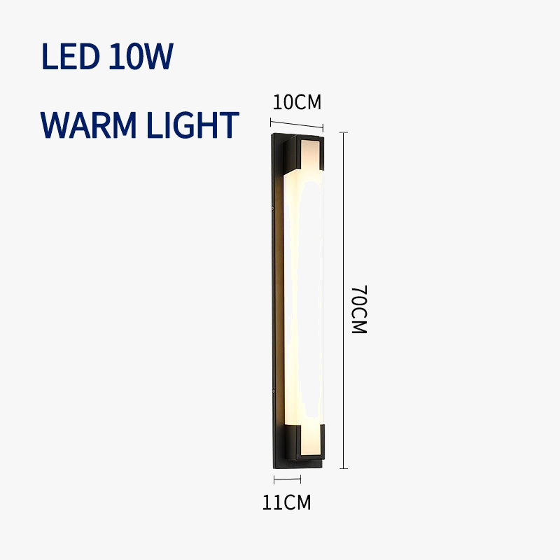 Applique extérieure LED IP65 mur extérieur porche balcon inox Garage lumière jardin terrasse cour éclairage étanche