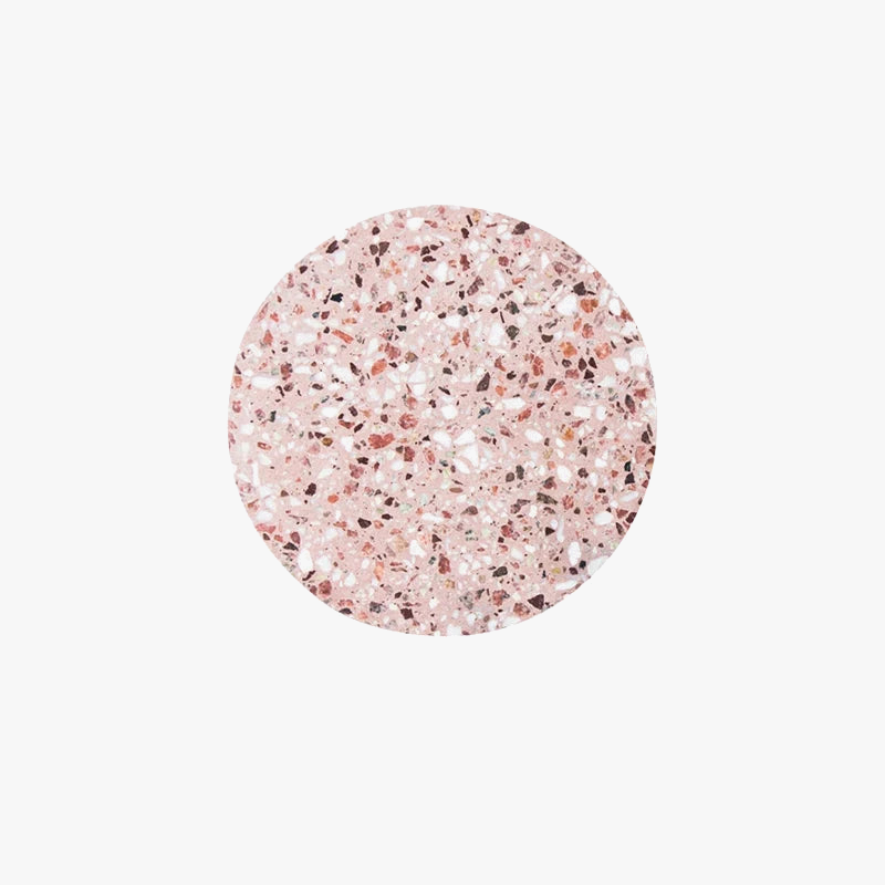 Applique extérieure LED étanche jardin rond intérieur Terrazzo &amp; acrylique décoration fond applique murale terrasse éclairage mural