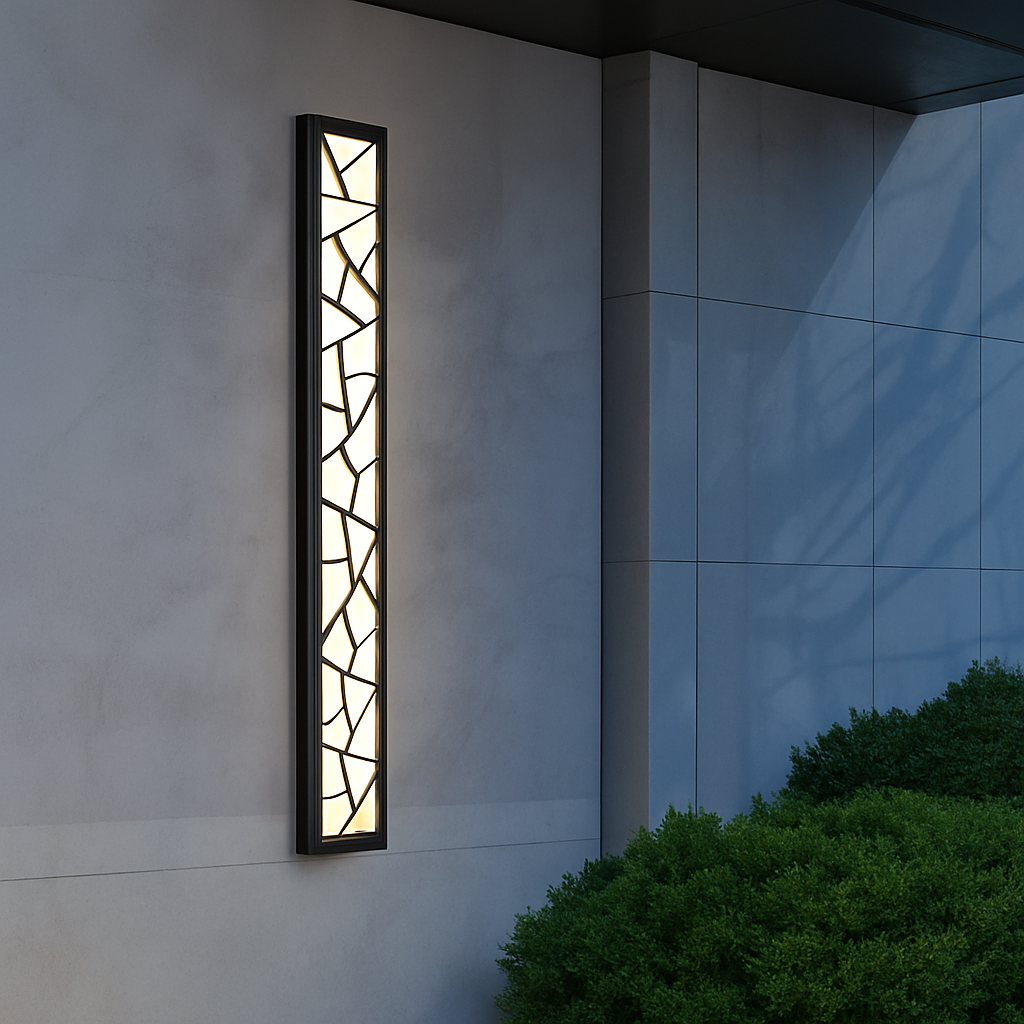 Applique extérieure étanche LED grande applique IP65 en aluminium lumière jardin Villa porche applique lumière 110V 220V applique Luminaire