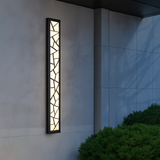 Applique extérieure étanche LED grande applique IP65 en aluminium lumière jardin Villa porche applique lumière 110V 220V applique Luminaire