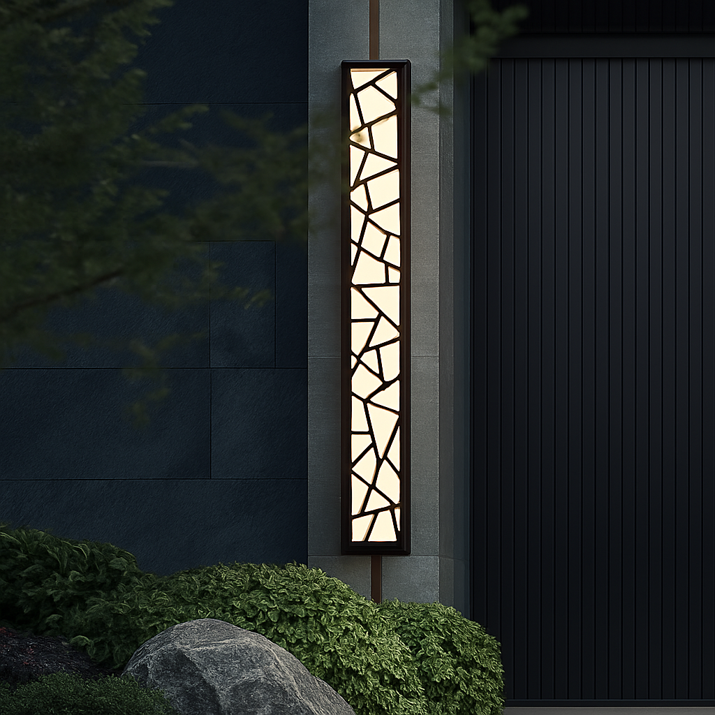 Applique extérieure étanche LED grande applique IP65 en aluminium lumière jardin Villa porche applique lumière 110V 220V applique Luminaire