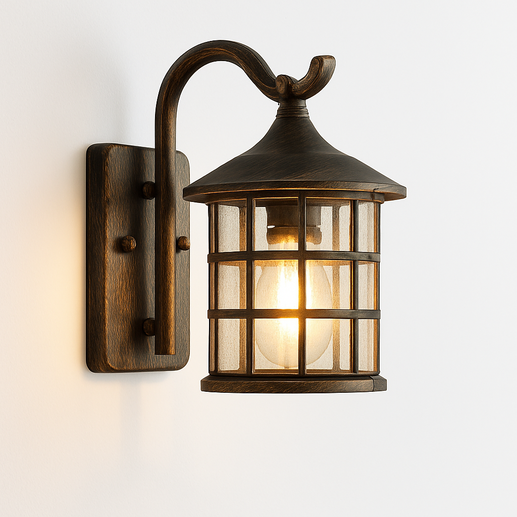 Applique extérieure étanche pays américain rétro allée balcon lampe jardin chevet Style européen extérieur pluie applique murale