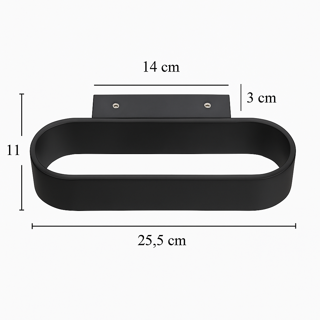Applique LED en aluminium