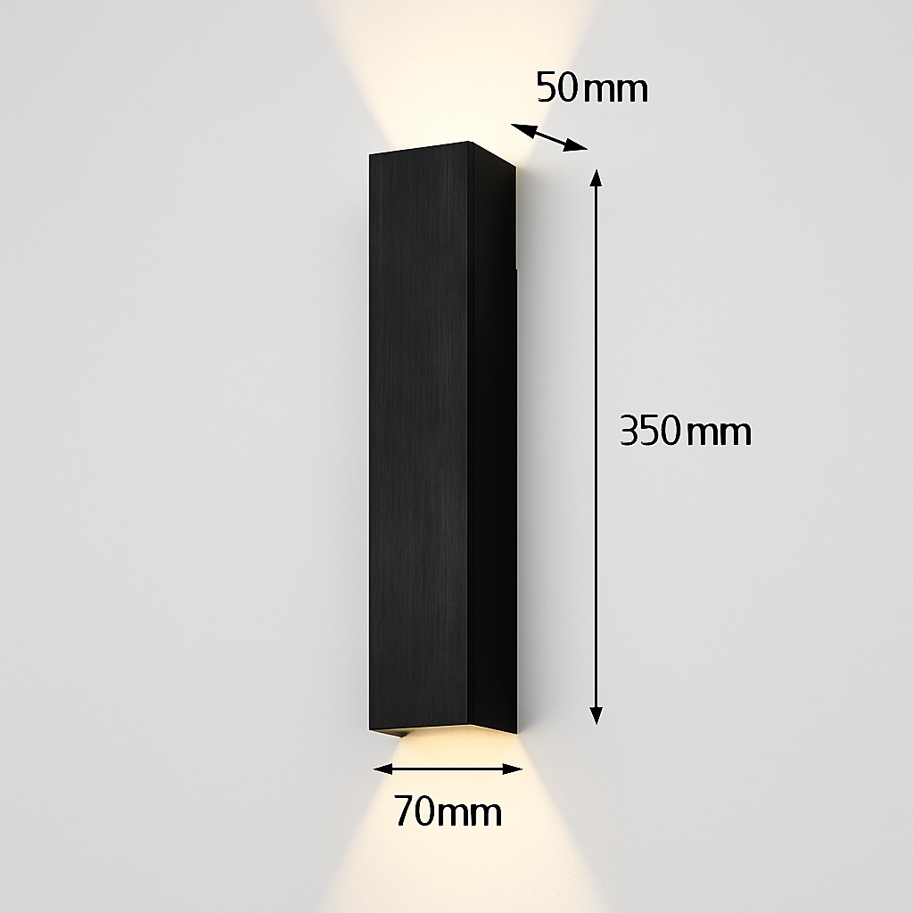 applique LED intérieure moderne en aluminium éclairage à la maison appliques chambre salon allée couloir décoration applique murale LED lumière