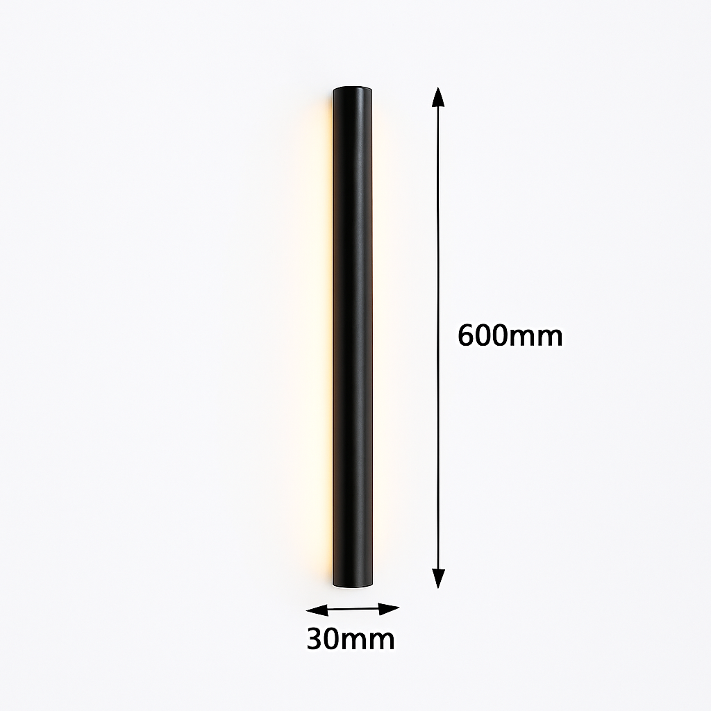 applique led moderne intérieur angle style nordique longue