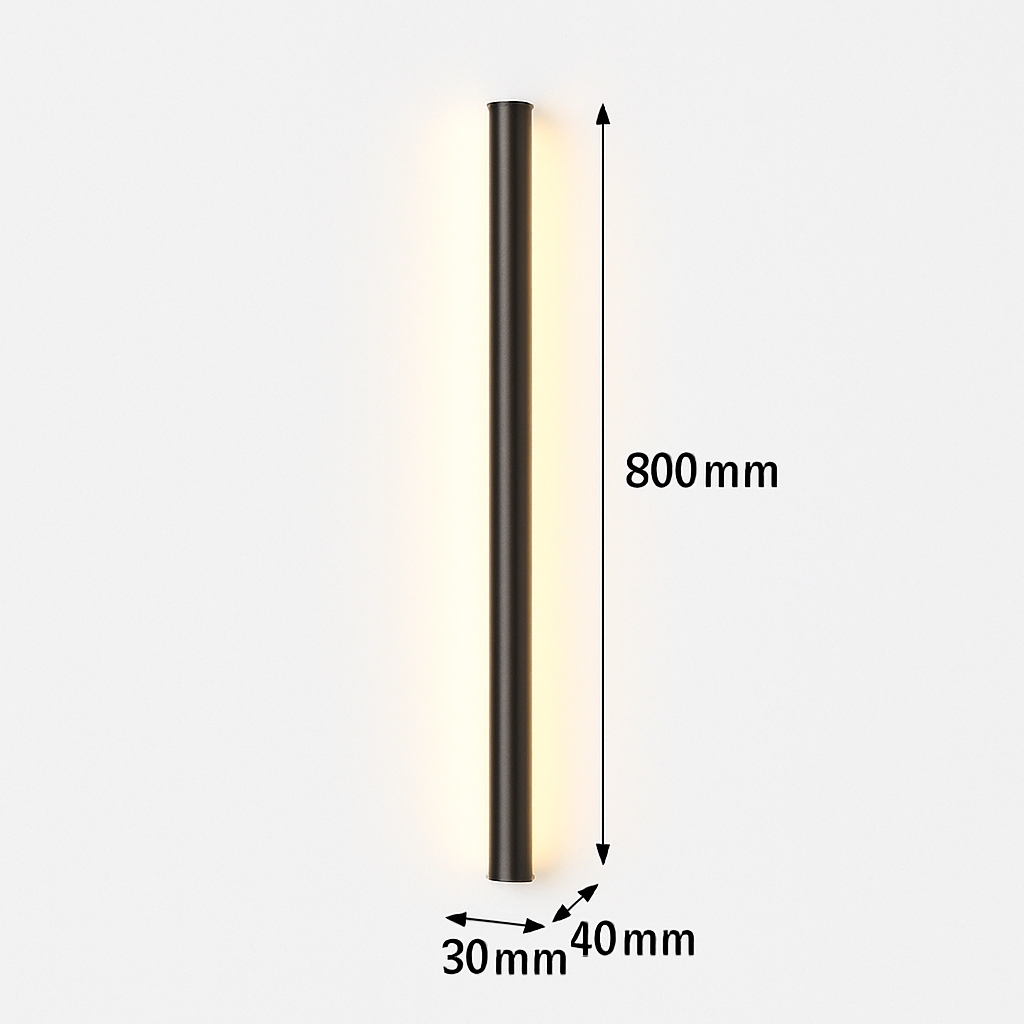 applique led moderne intérieur angle style nordique longue
