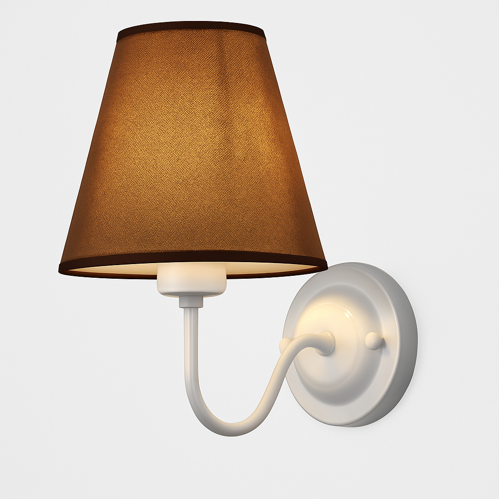 applique led moderne tissu murale