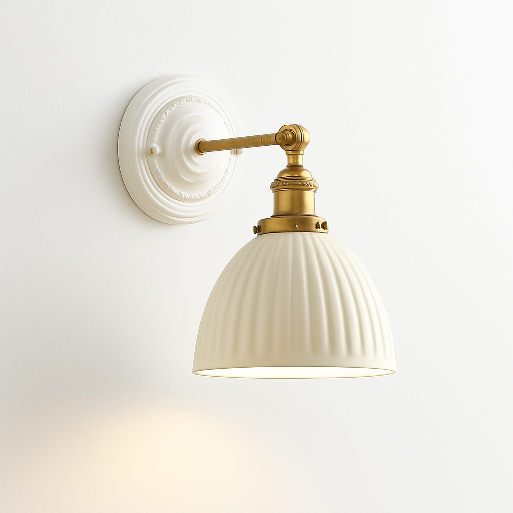 applique led nordique beisde iwhd blanc céramique