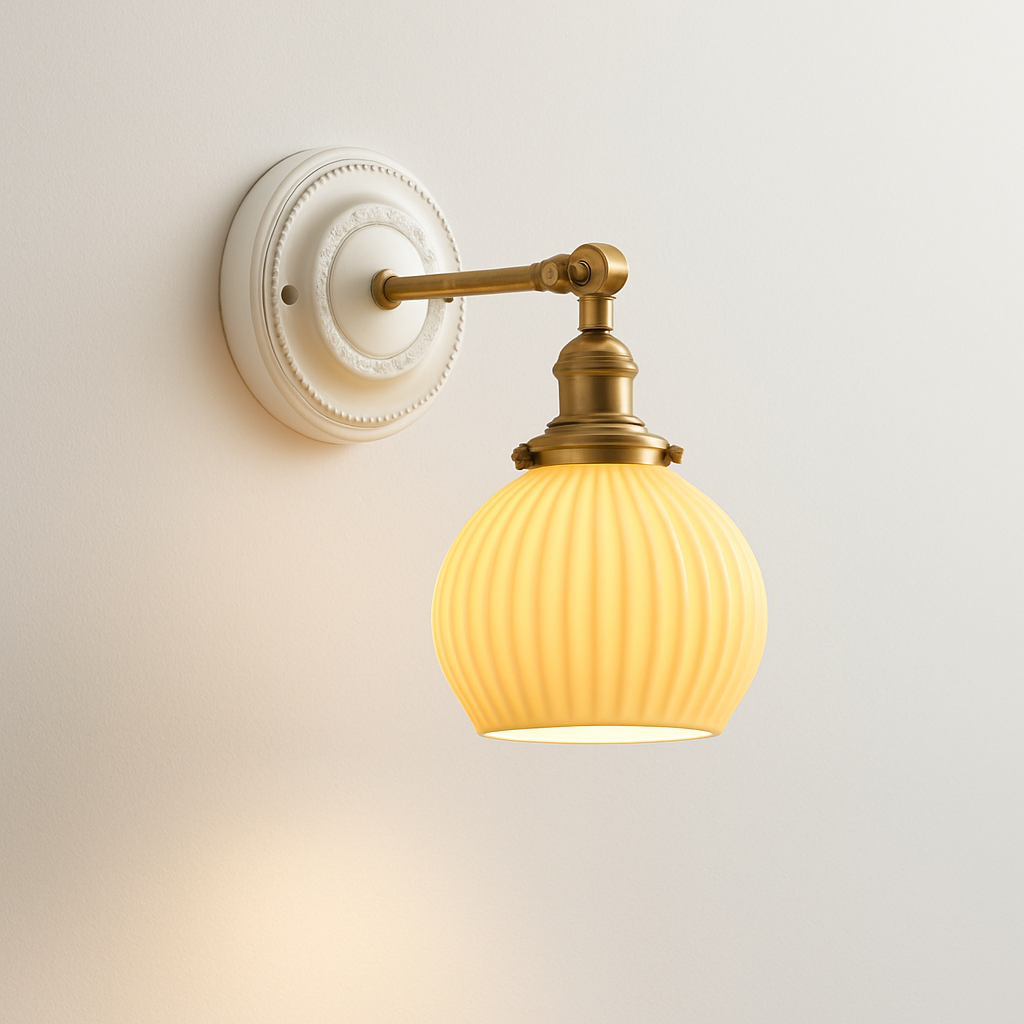 applique led nordique beisde iwhd blanc céramique