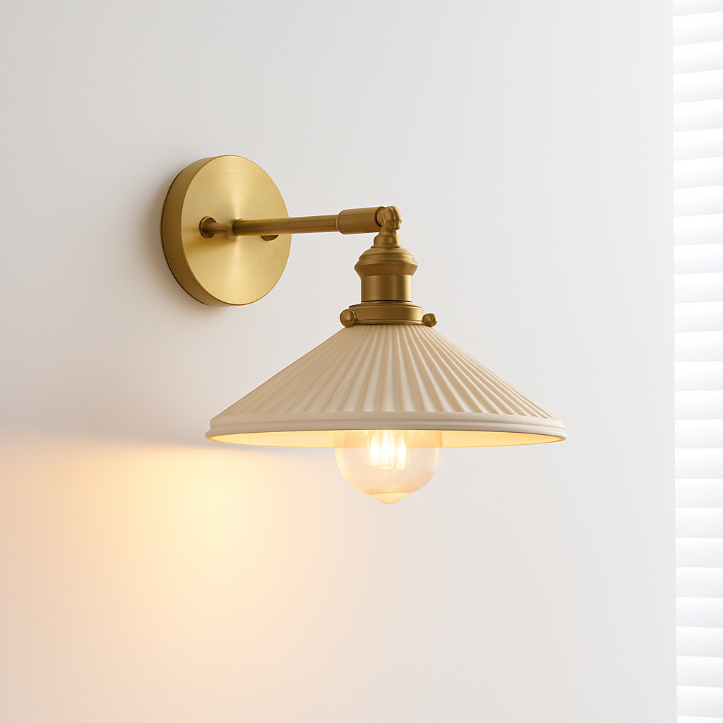 applique led nordique beisde iwhd blanc céramique