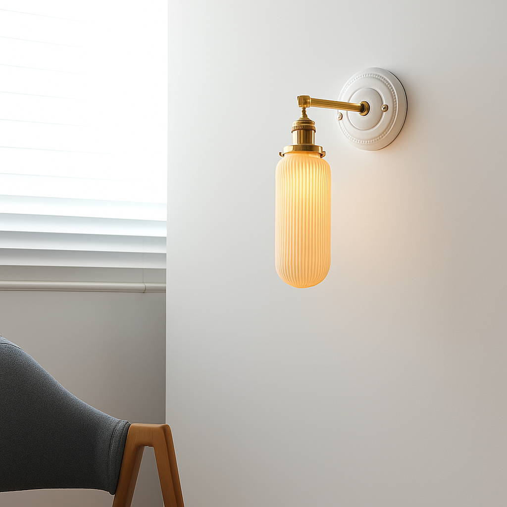 applique led nordique beisde iwhd blanc céramique