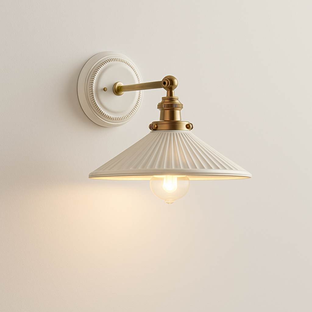 applique led nordique beisde iwhd blanc céramique