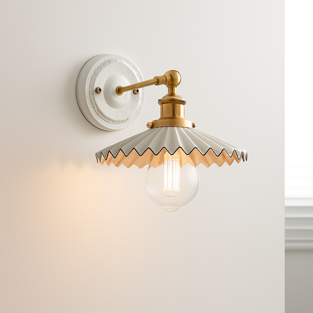 applique led nordique beisde iwhd blanc céramique