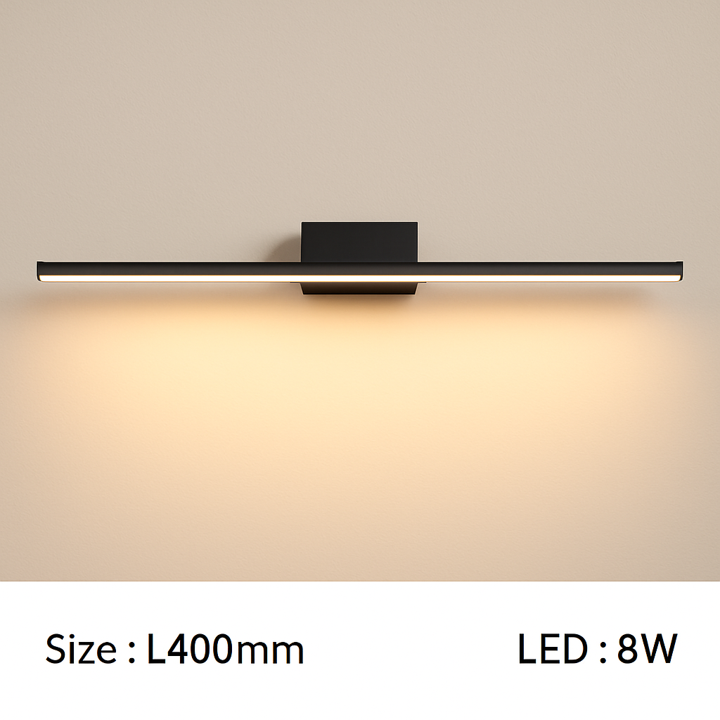 Applique miroir salle de bain à LED rectangulaire Cabinet