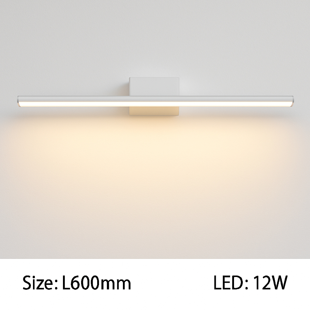 Applique miroir salle de bain à LED rectangulaire Cabinet