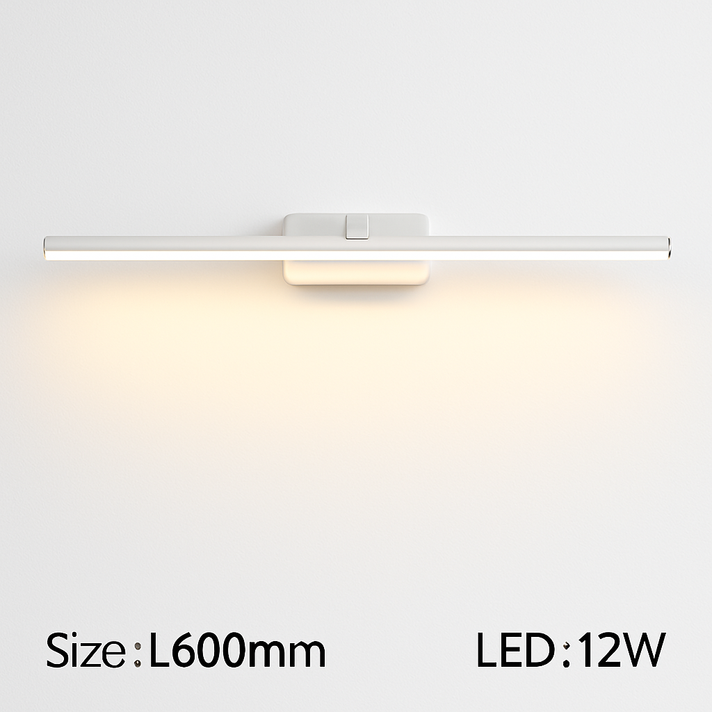 Applique miroir salle de bain à LED rectangulaire Cabinet
