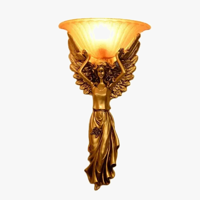 applique murale angel lampe rétro décorative pour intérieur moderne