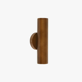 applique murale bâton bois nordique brillant bâtir vers bas