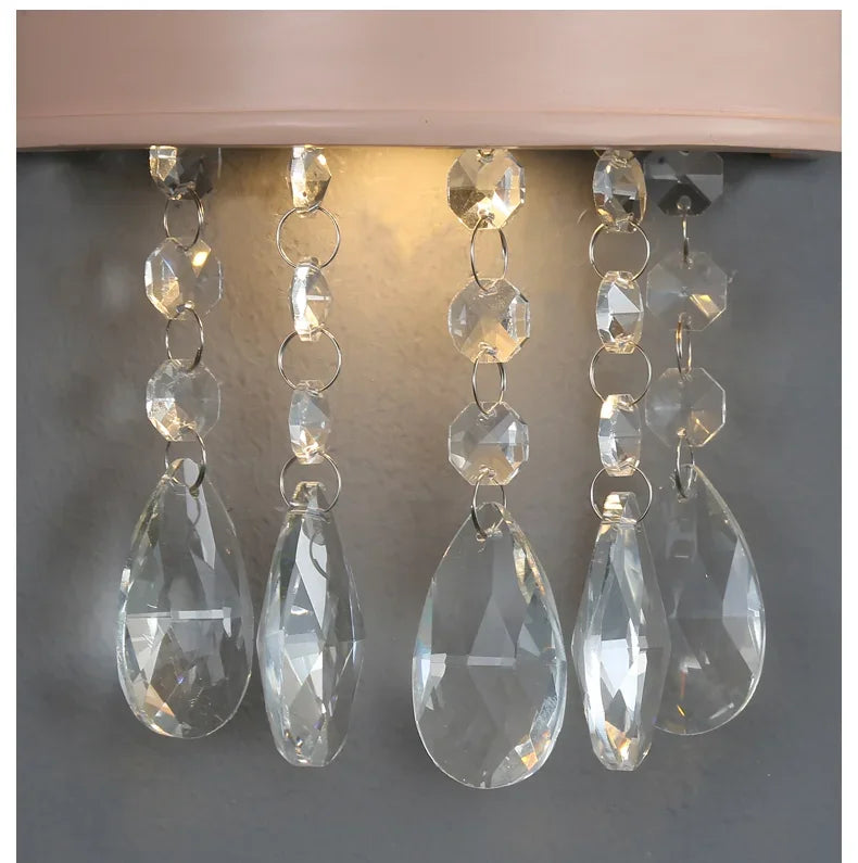 applique murale couronne en résine et cristal pour enfants