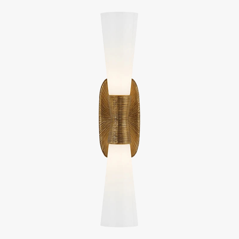 applique murale créative en feuille d'or pour intérieur