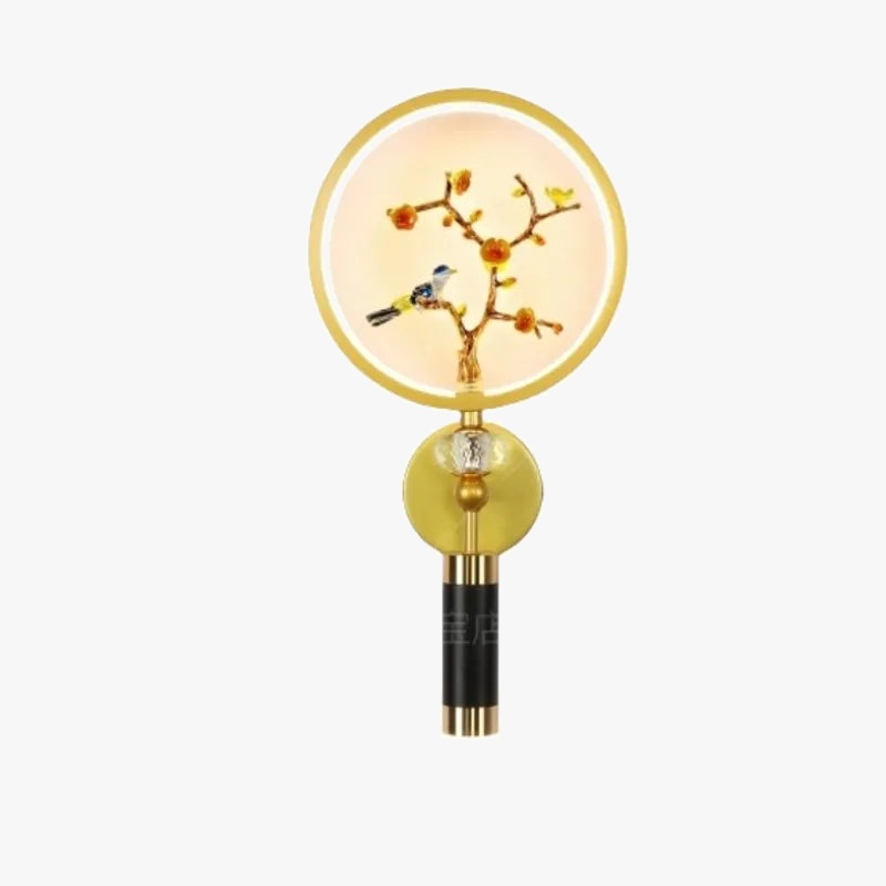 applique murale cristal en led pour éclairage intérieur luxe