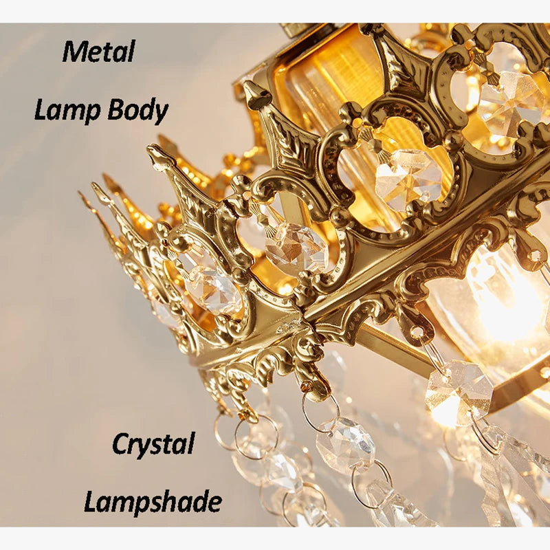 applique murale cristal luxe pour décoration intérieure et extérieure