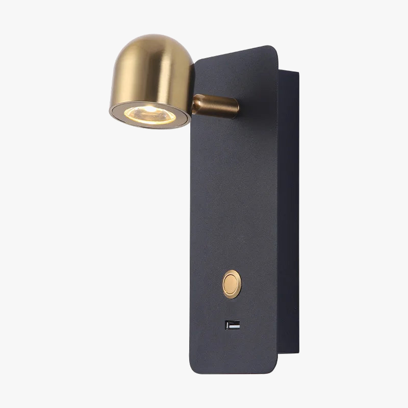 applique murale décorative nordique rechargeable par usb