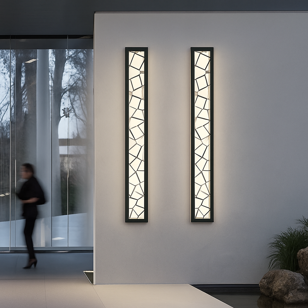 Applique murale d'extérieur étanche à LED