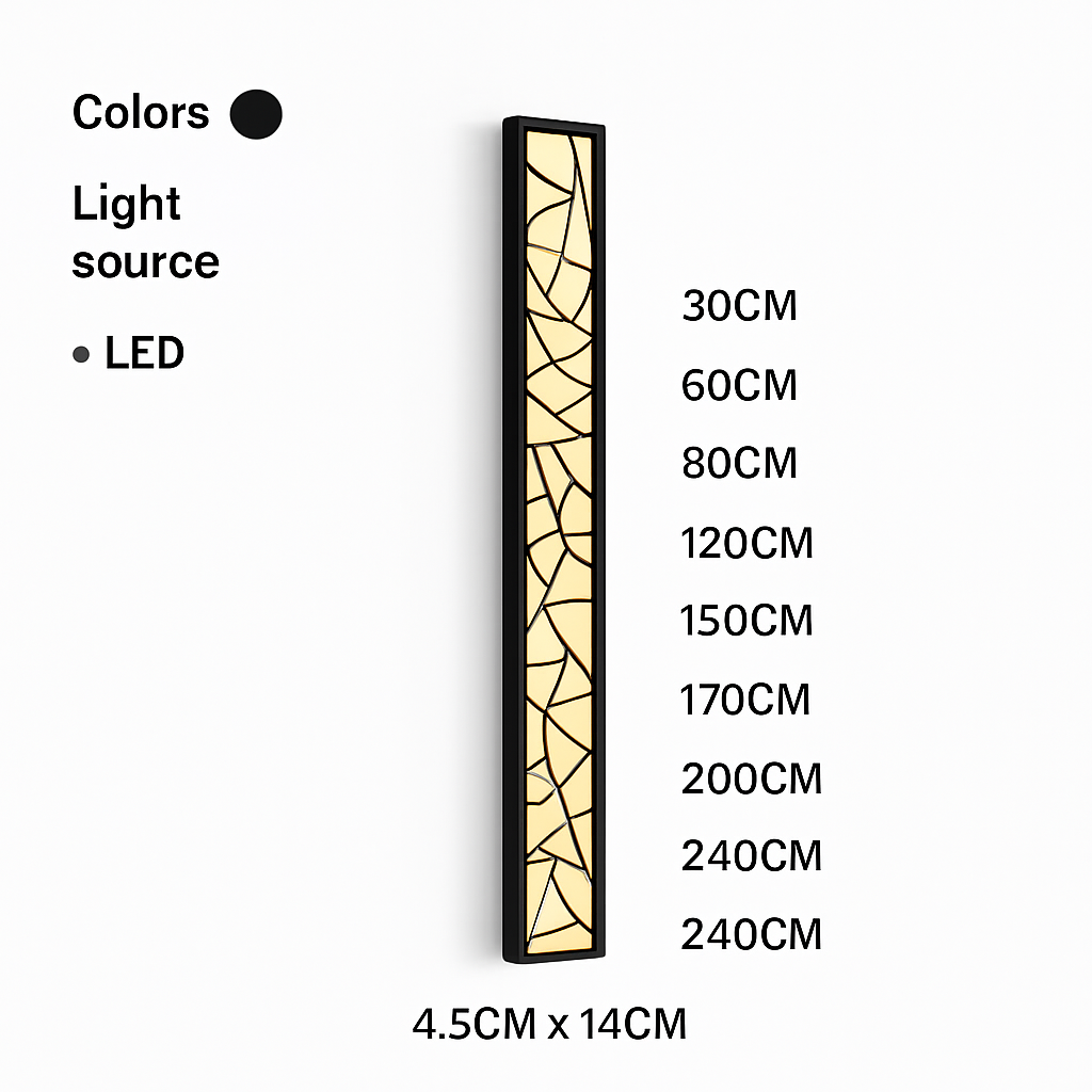 Applique murale d'extérieur étanche à LED