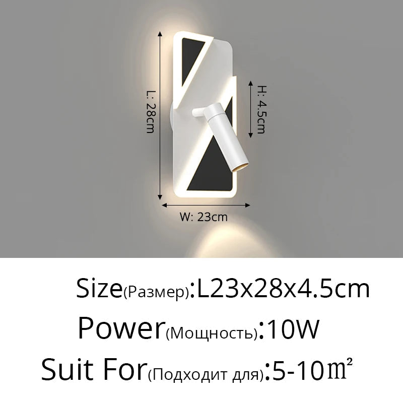 Applique murale d'intérieur Led créatives