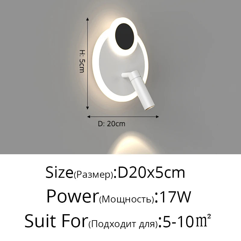 Applique murale d'intérieur Led créatives