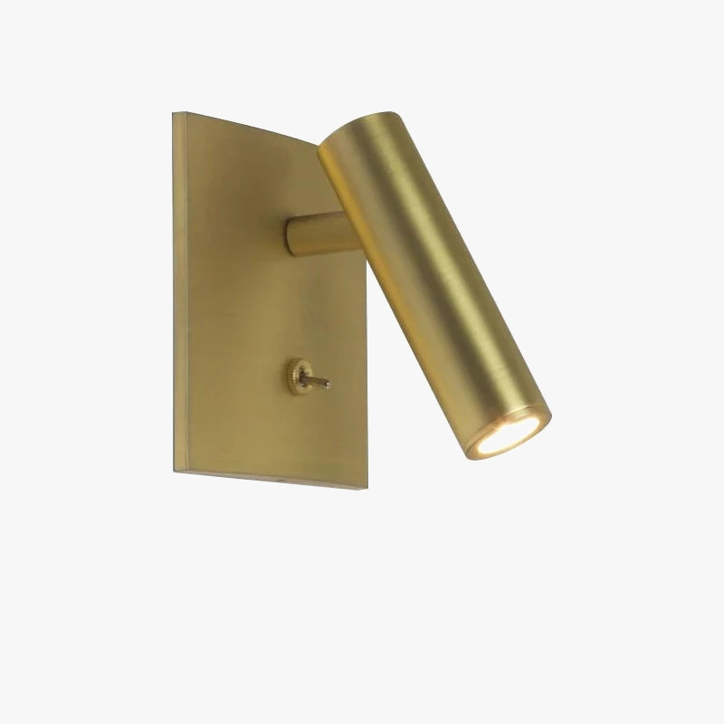 Applique murale de chevet moderne avec spot LED
