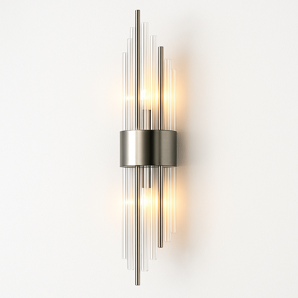 Applique murale de luxe LED moderne en or
